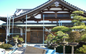 愛知県名古屋市　寺院　カビ除去